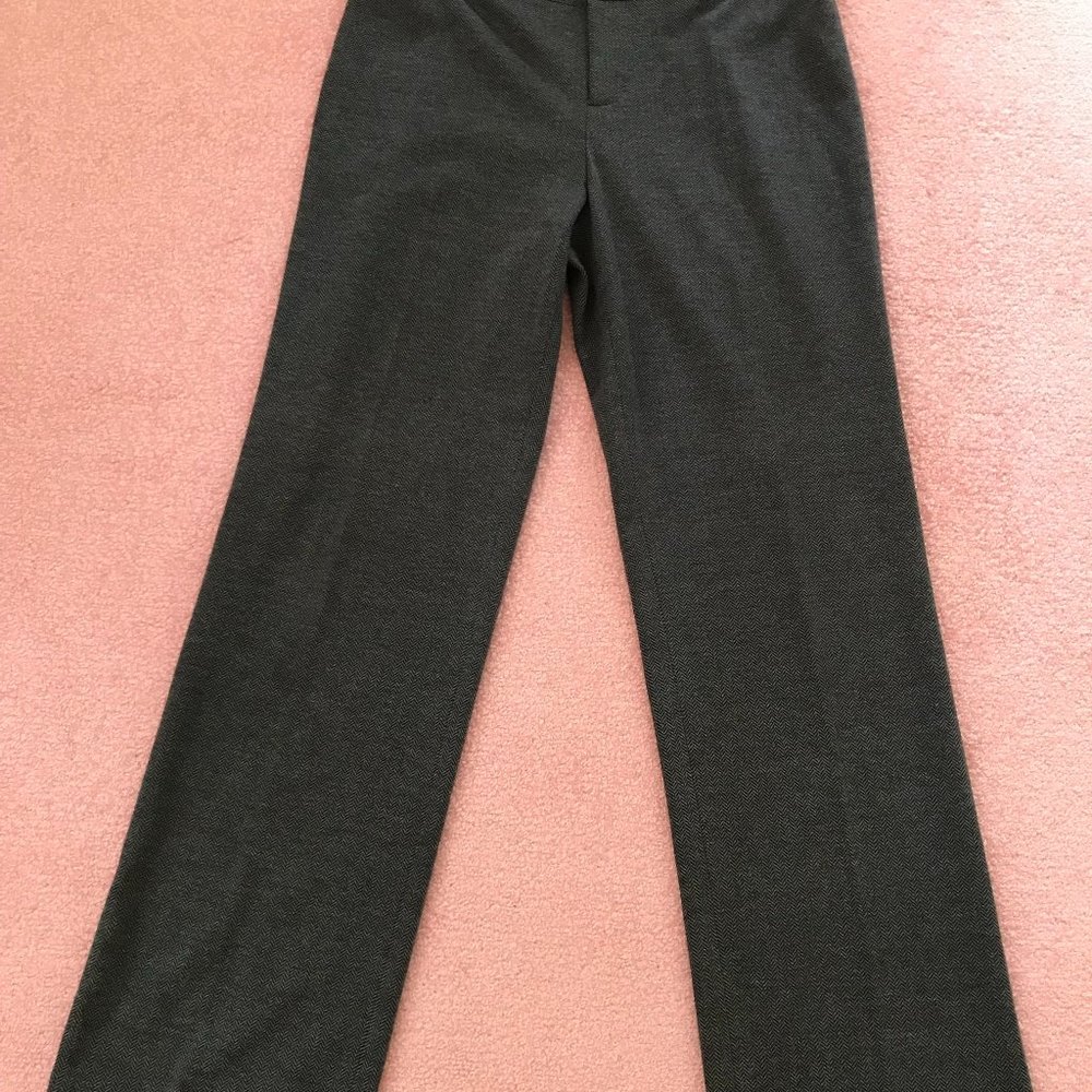 Coldwater Creek grey herringbone size 8